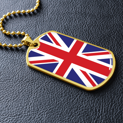 England Graphic necklace