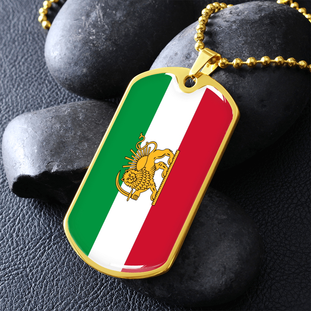 Iran  graphic necklace