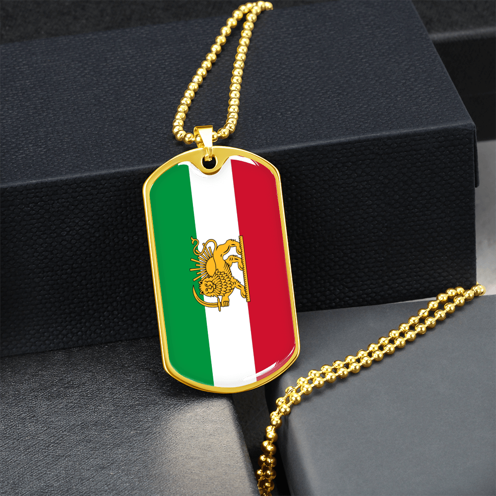 Iran  graphic necklace
