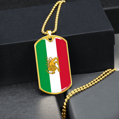 Iran  graphic necklace