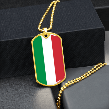 Italian Graphic Necklace