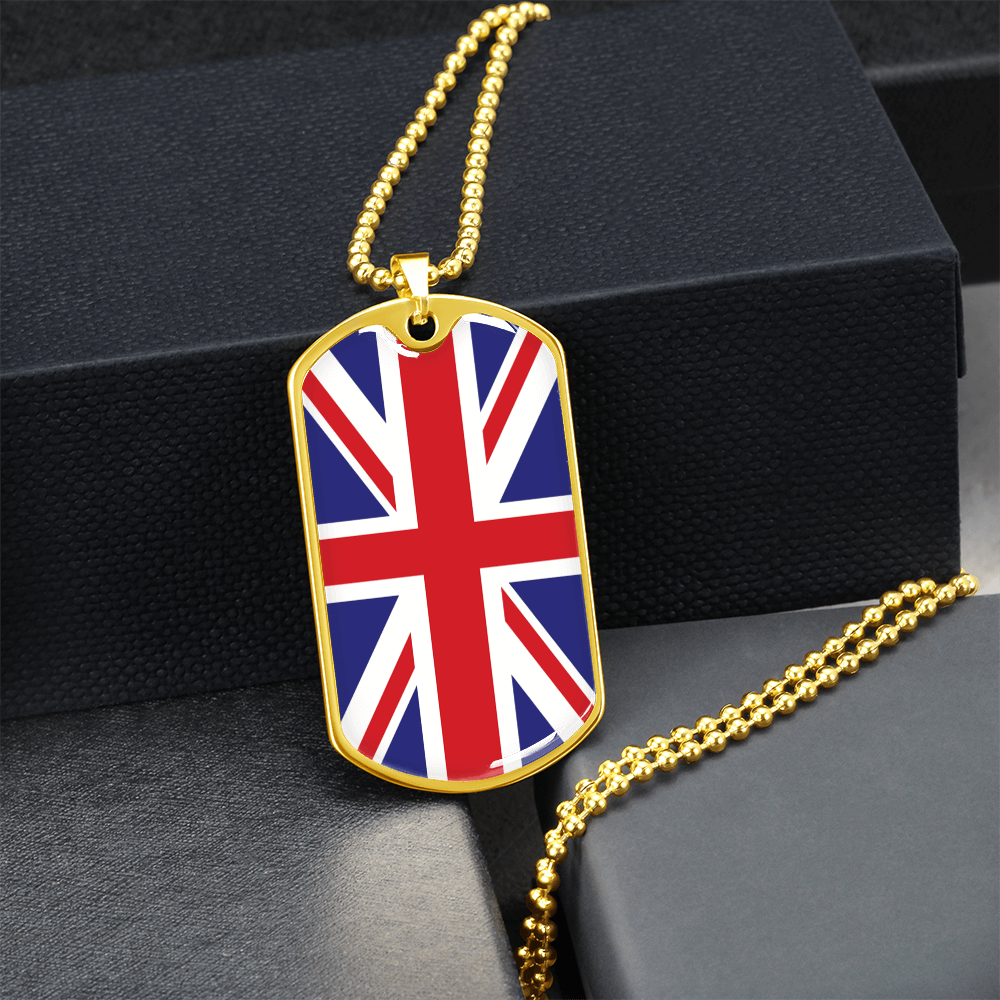 England Graphic necklace