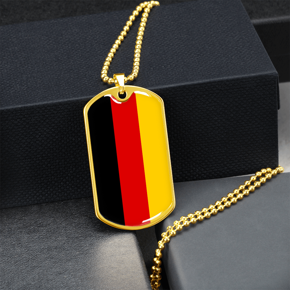 German Graphic Necklace