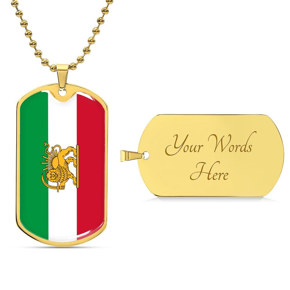 Iran  graphic necklace