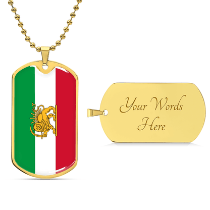 Iran  graphic necklace
