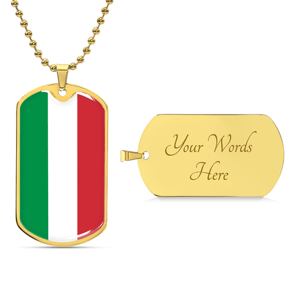 Italian Graphic Necklace