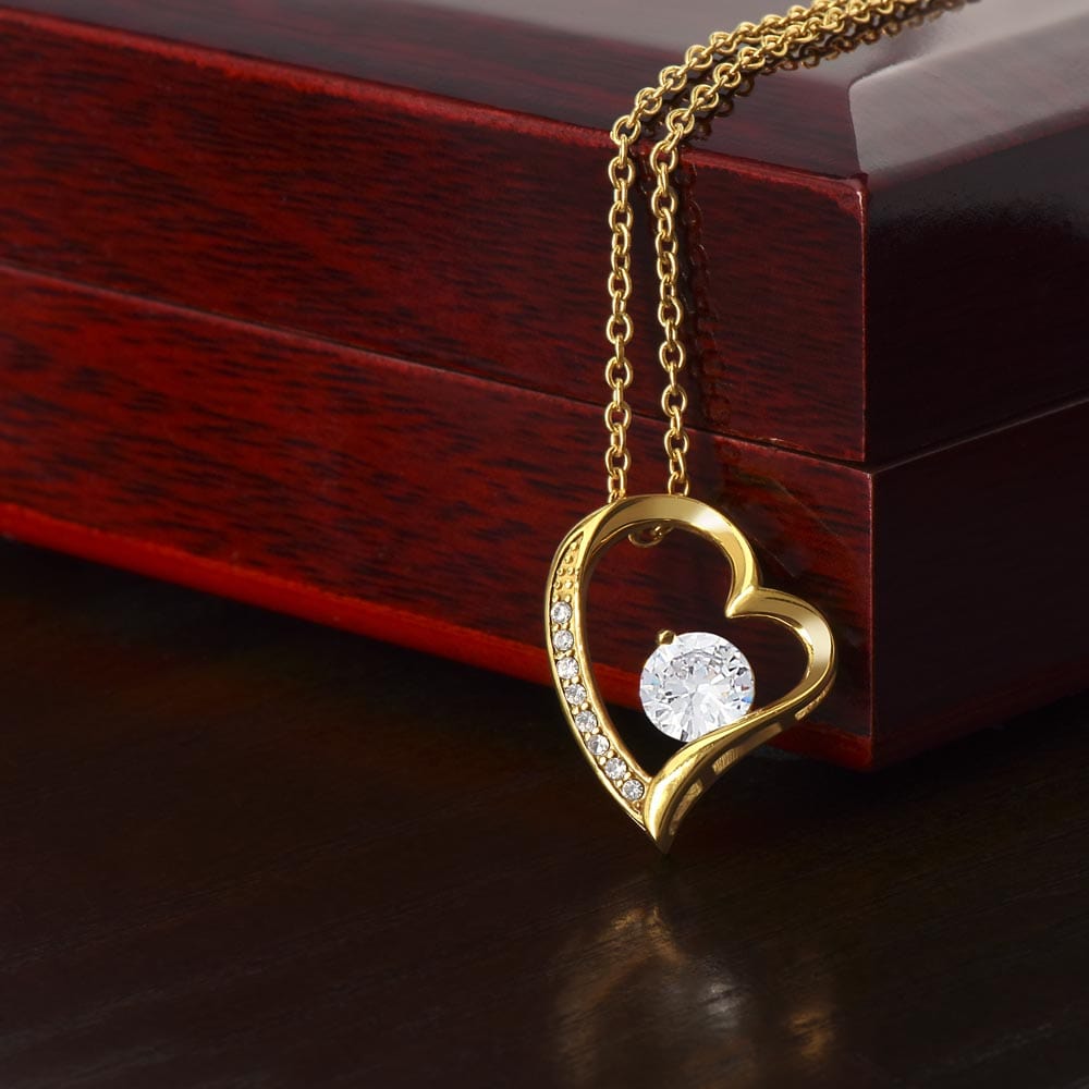 To My Soulmate heart Necklace From Husband Gift