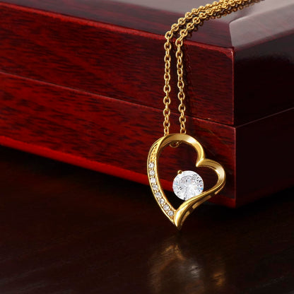 To My Soulmate heart Necklace From Husband Gift