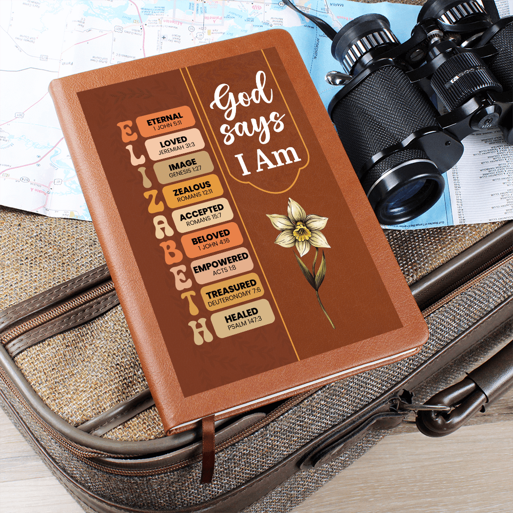 Personalized God Says I Am Journal For Her
