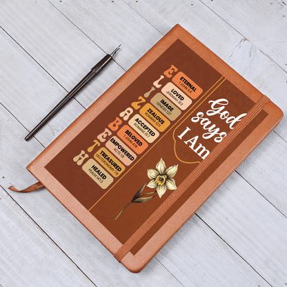 Personalized God Says I Am Journal For Her