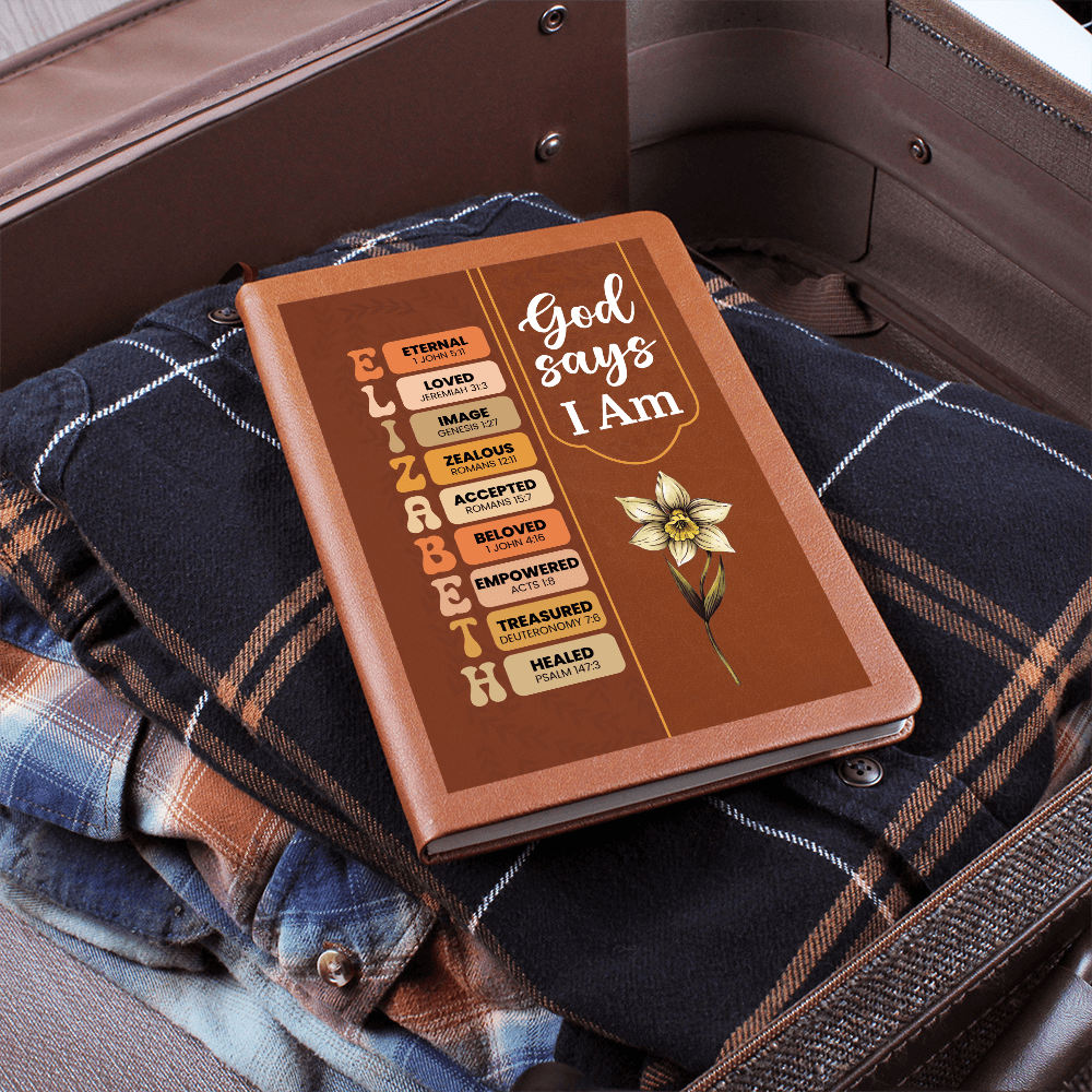 Personalized God Says I Am Journal For Her