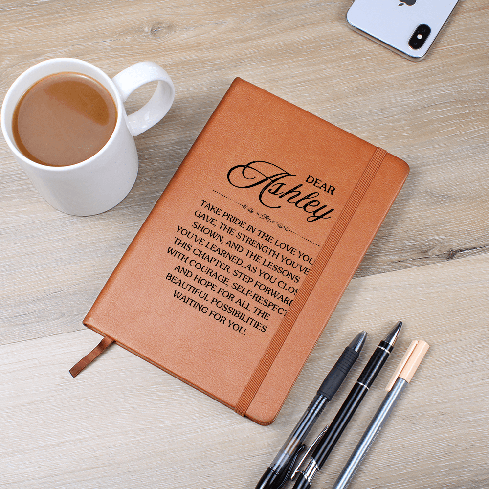 Personalized Break Up Leather Journal Gift