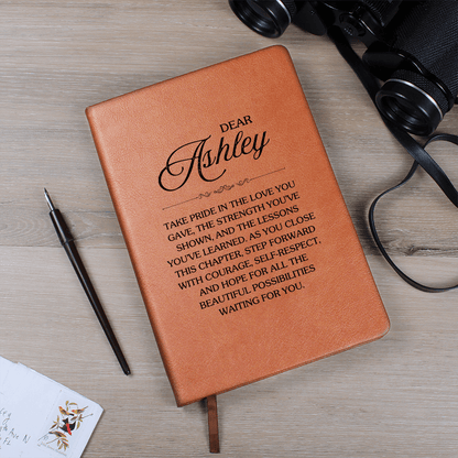 Personalized Break Up Leather Journal Gift