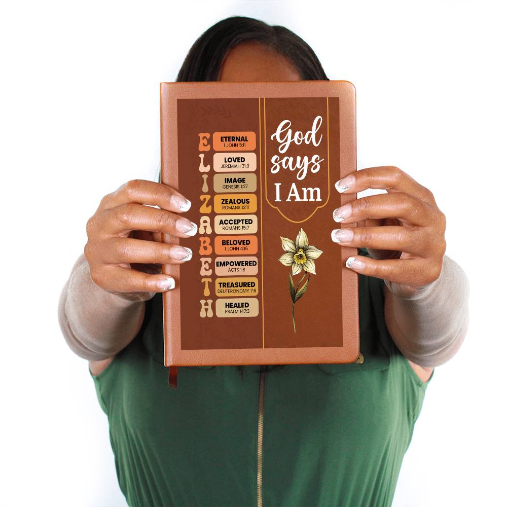 Personalized God Says I Am Journal For Her