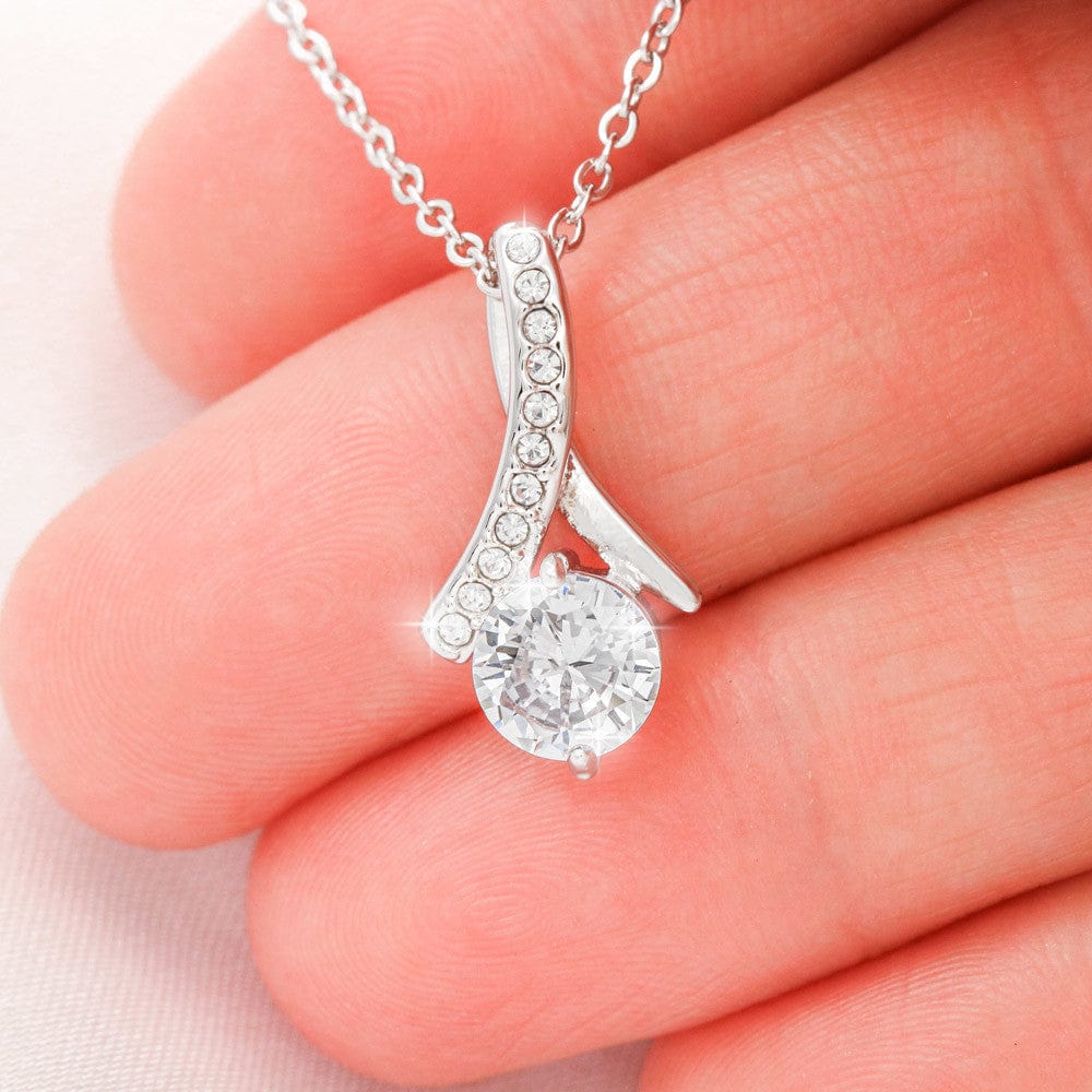 To My Wife Alluring Beauty Necklace From Husband Gift