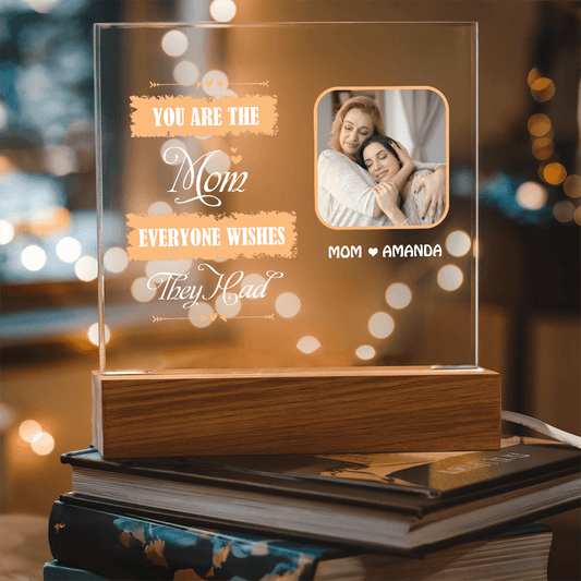 Personalized Mom Plaque