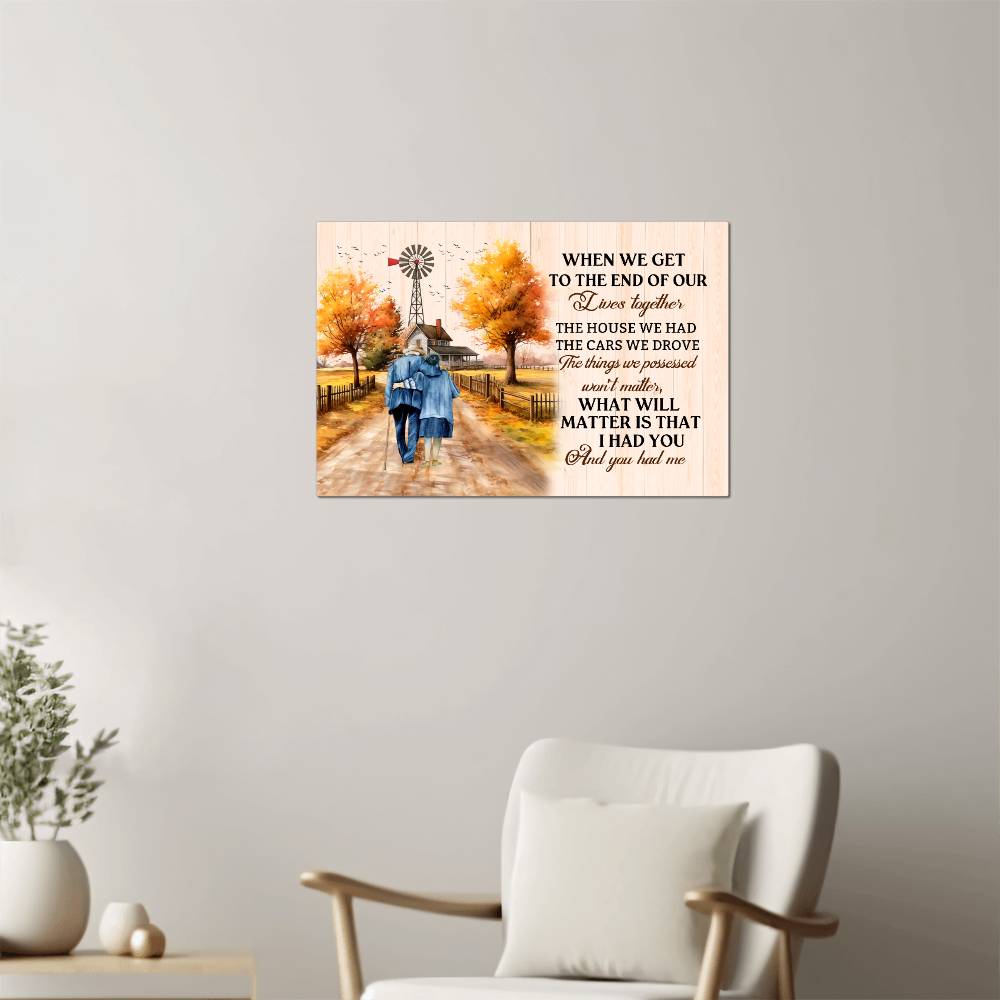 High Gloss Metal Art Gift For Couples