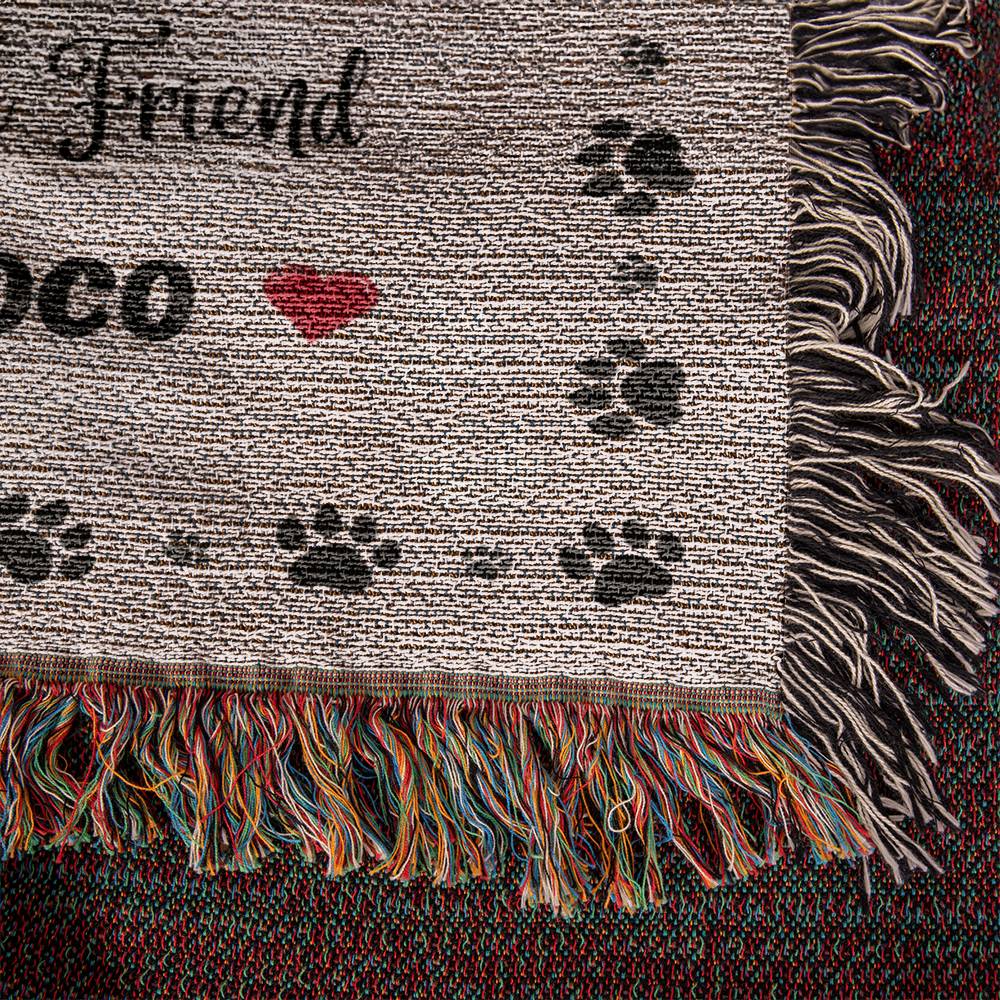 Personalized Custom Cat name Blanket Gift
