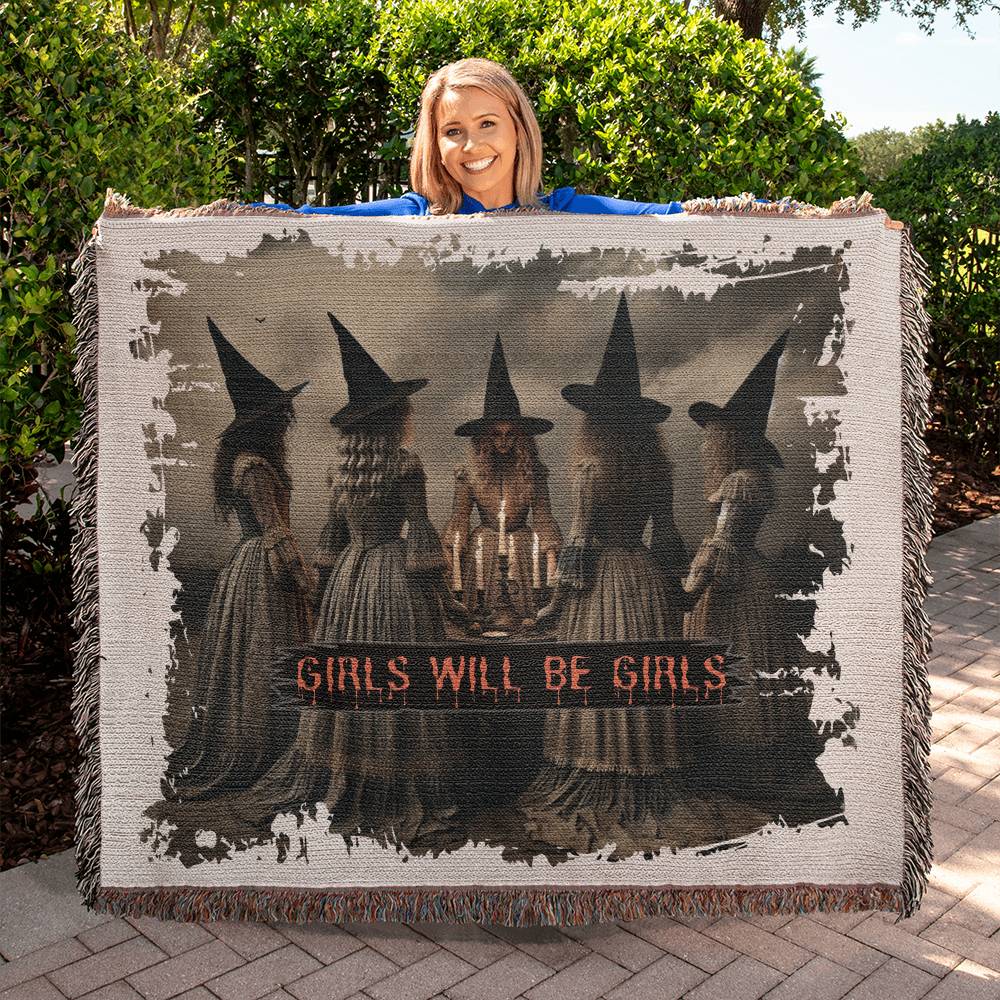 Girls Will Be Girls Wolven Blanket