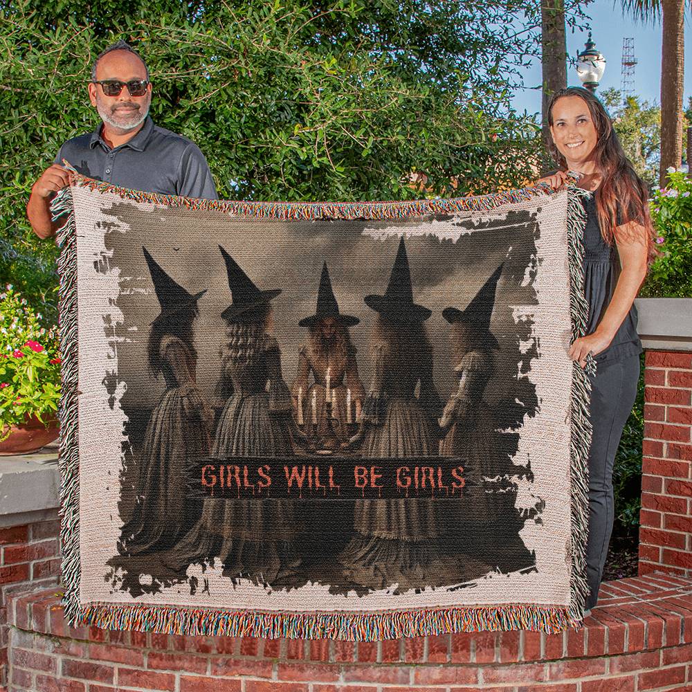 Girls Will Be Girls Wolven Blanket