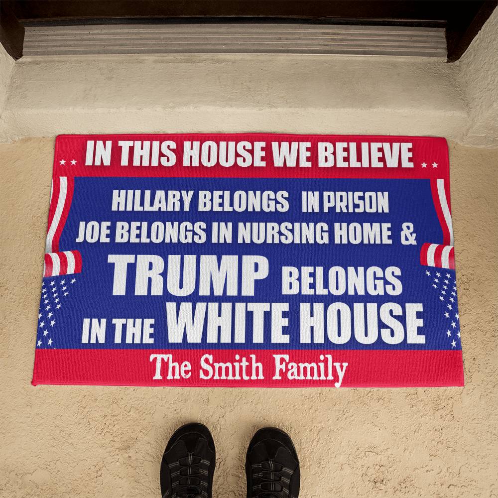 Politician Doormat