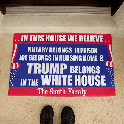 Politician Doormat