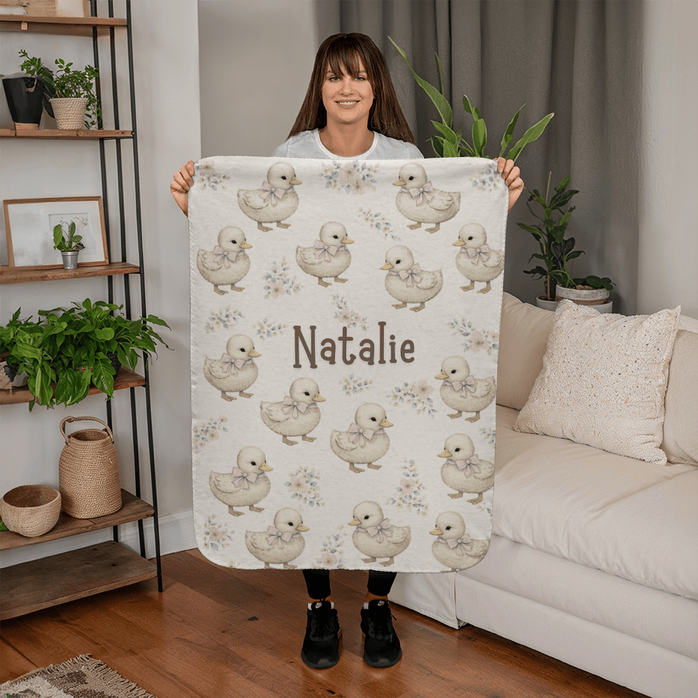 Personalized New Baby Blankets