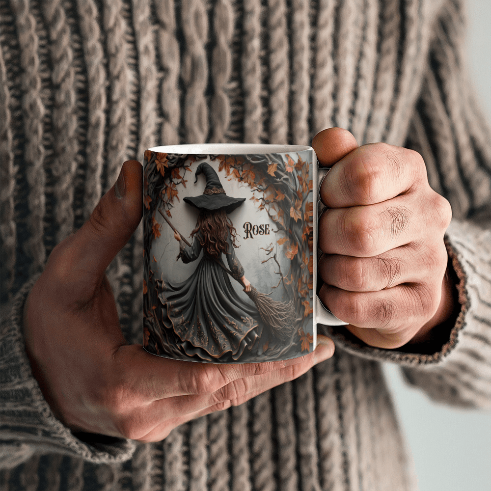 Personalized Witch Ceramic Mug