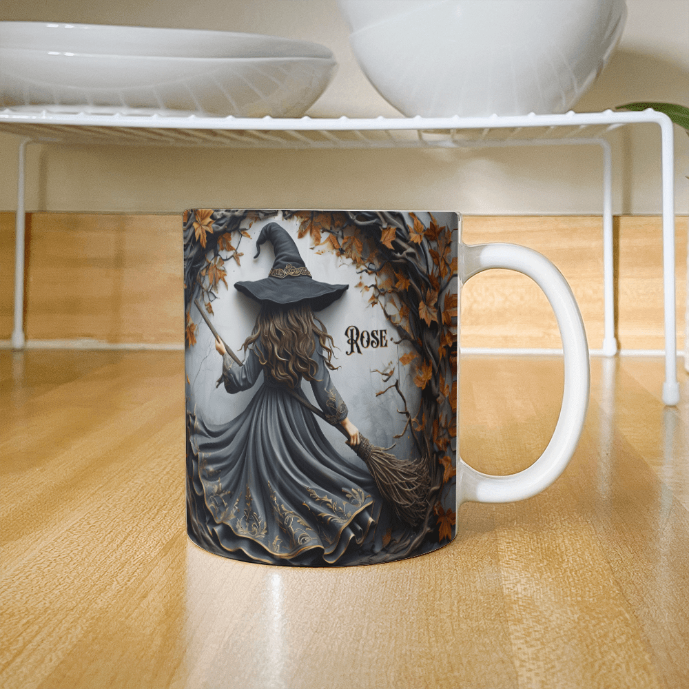 Personalized Witch Ceramic Mug