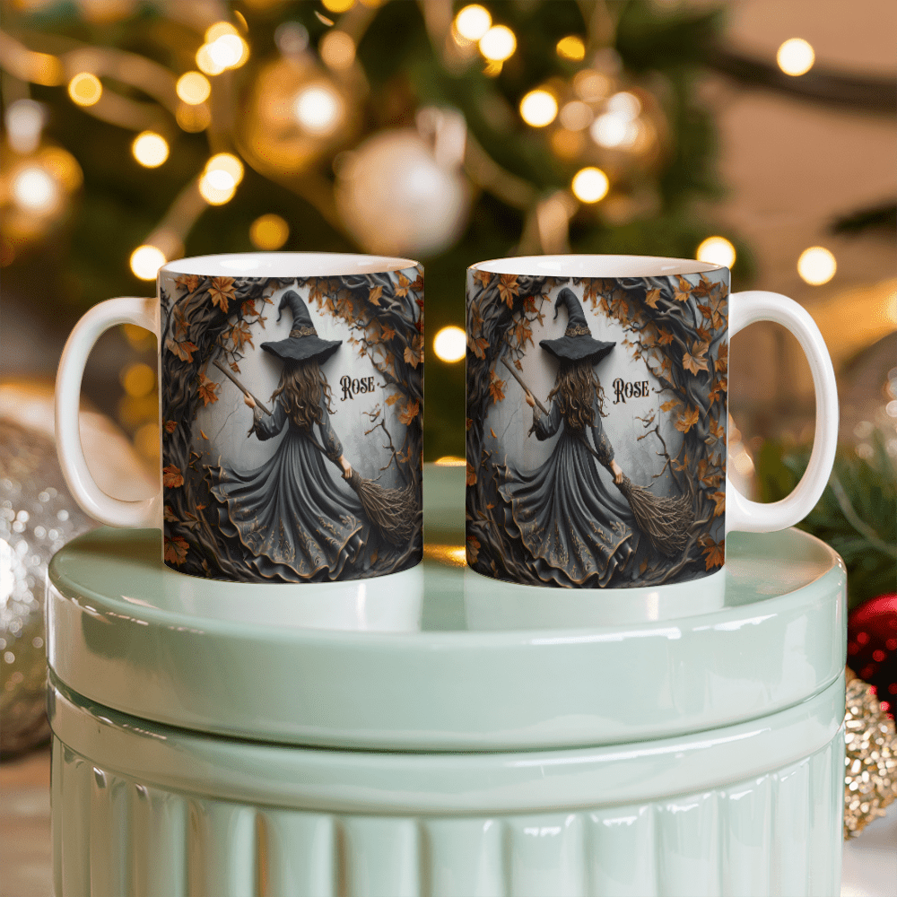 Personalized Witch Ceramic Mug