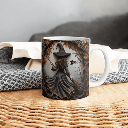 Personalized Witch Ceramic Mug