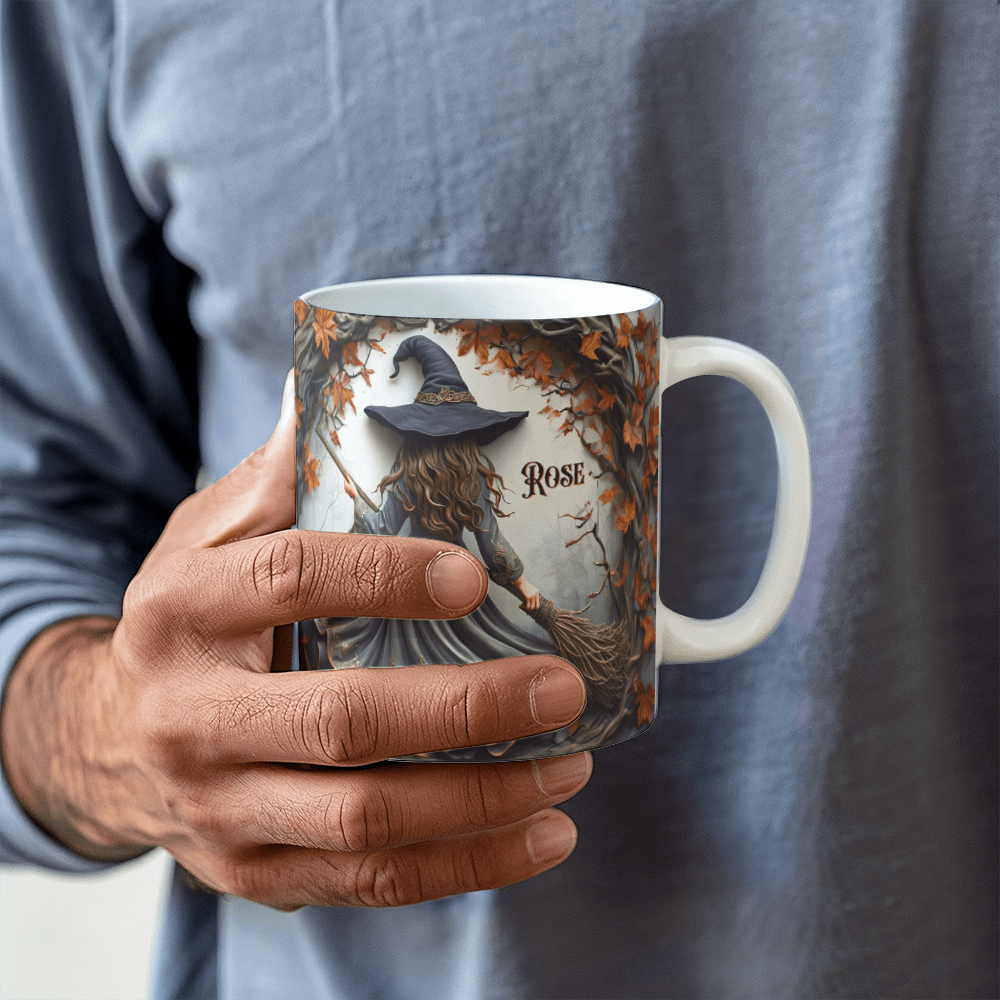 Personalized Witch Ceramic Mug