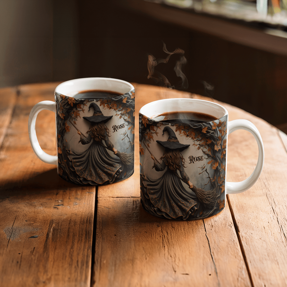 Personalized Witch Ceramic Mug