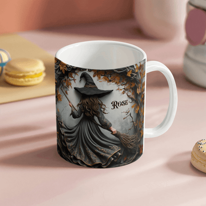 Personalized Witch Ceramic Mug