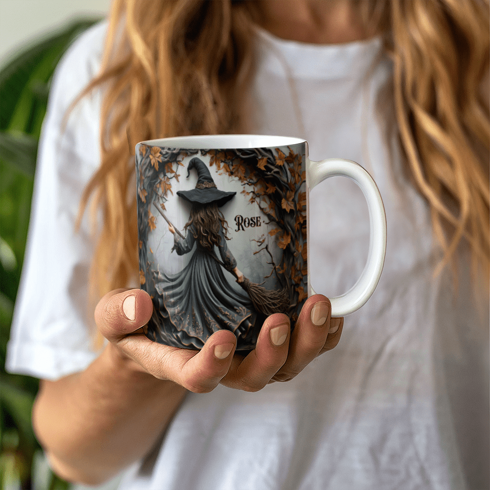 Personalized Witch Ceramic Mug