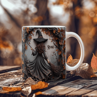 Personalized Witch Ceramic Mug