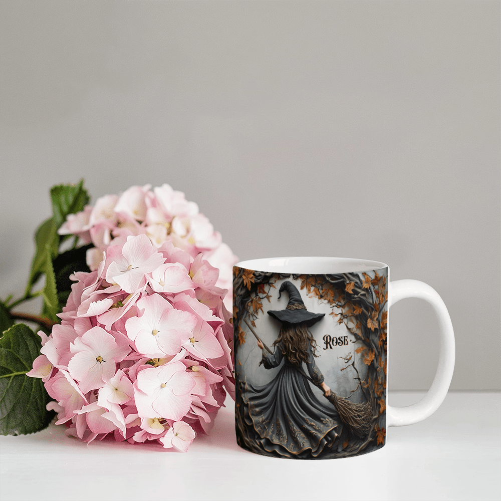 Personalized Witch Ceramic Mug