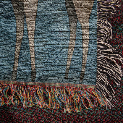 Personalized Woven Blanket Gift