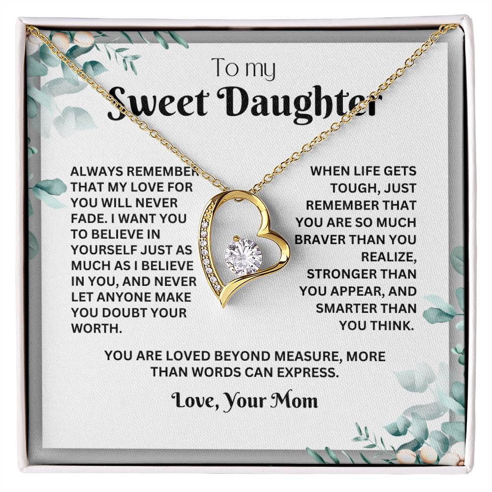 To My Sweet Daughter