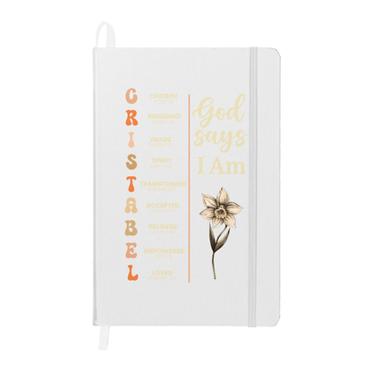 Personalized Bible Verse Journal Notebook For Her