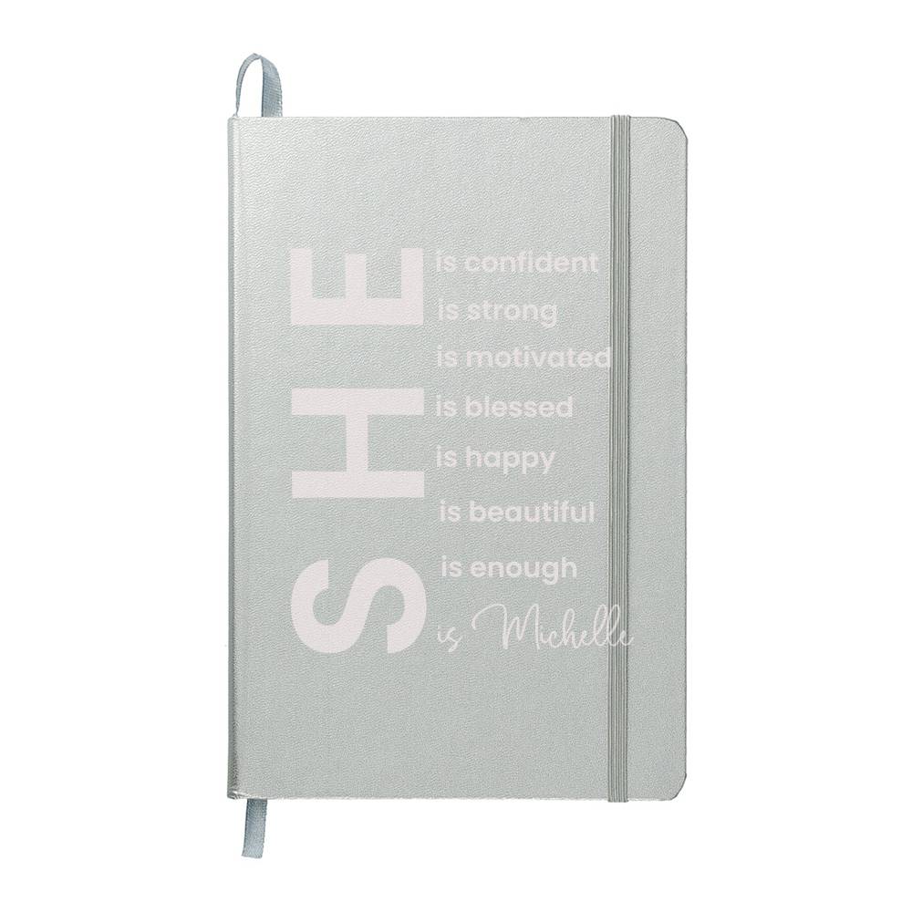 Personalized She is Strong Journal