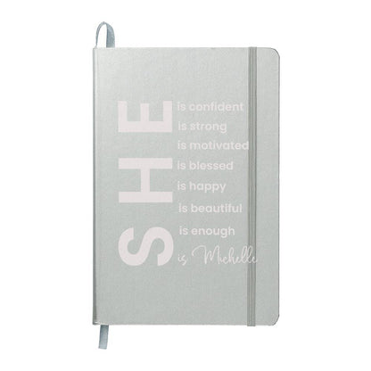 Personalized She is Strong Journal