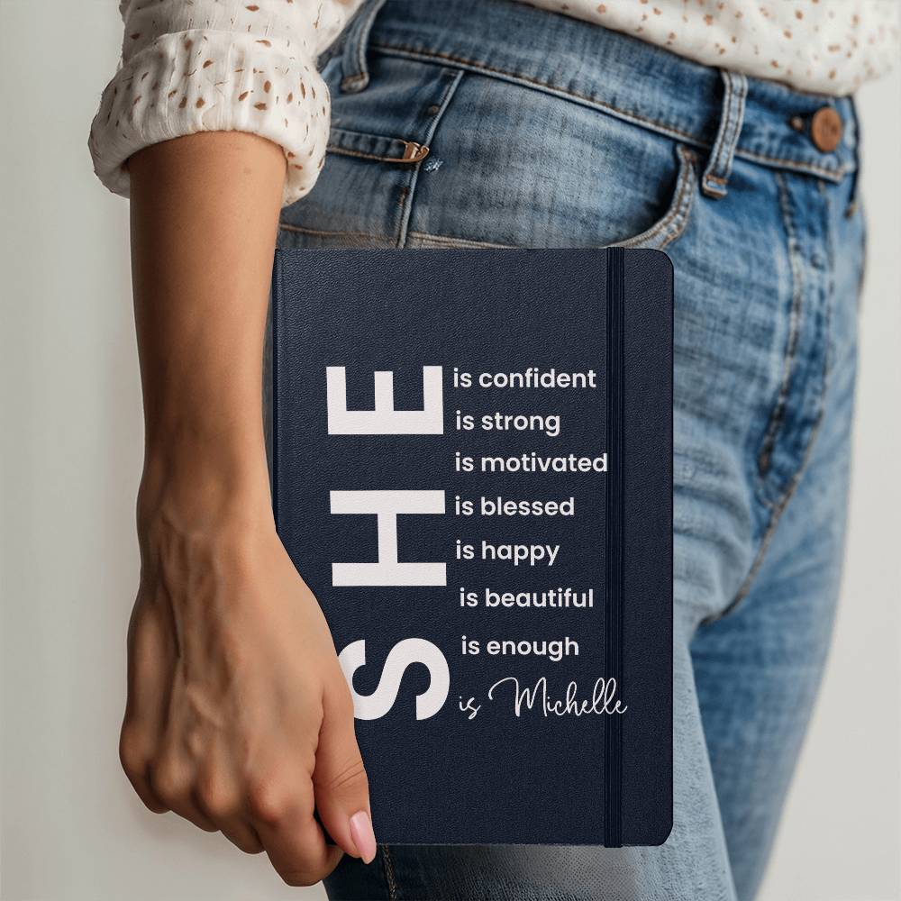 Personalized She is Strong Journal