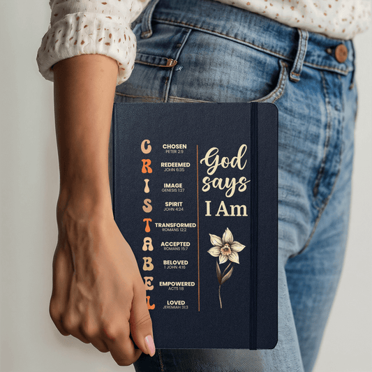 Personalized Bible Verse Journal Notebook For Her