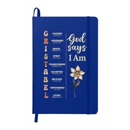 Personalized Bible Verse Journal Notebook For Her