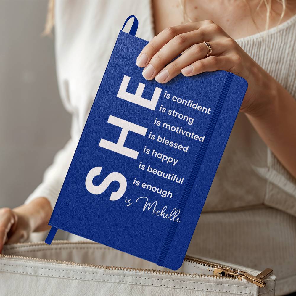 Personalized She is Strong Journal