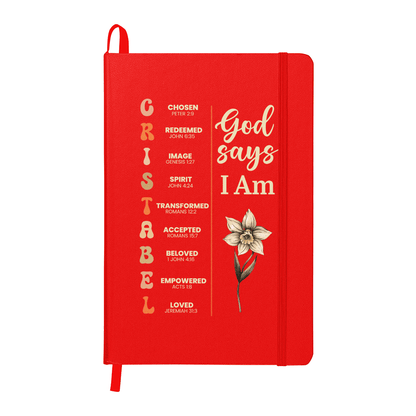 Personalized Bible Verse Journal Notebook For Her
