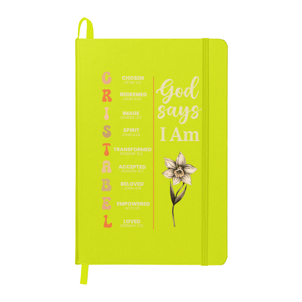 Personalized Bible Verse Journal Notebook For Her