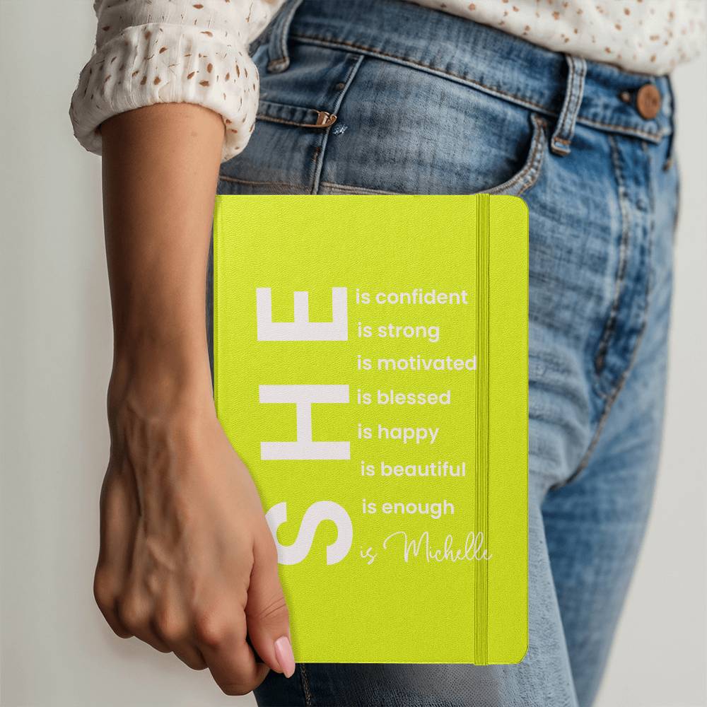 Personalized She is Strong Journal