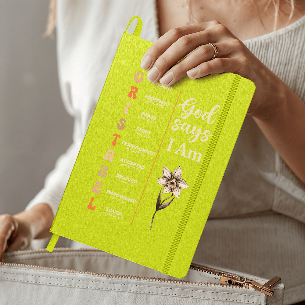 Personalized Bible Verse Journal Notebook For Her